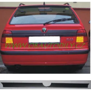 Dveře karosérie Škoda Felicia-Zadní horní lišta bez pásky - černá