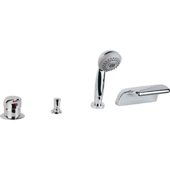 Vodovodní baterie 4-otvorová vanová kombinovaná baterie Onda PB471