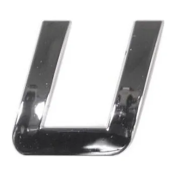 Samolepicí dekorace na vozidlo 3D písmeno samolepící PLASTIC - U