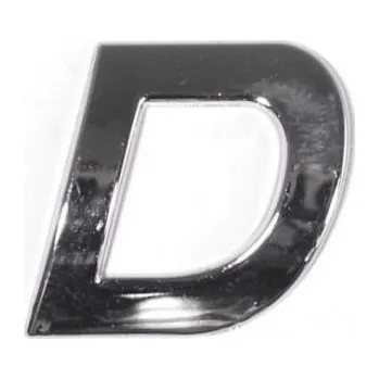 Samolepicí dekorace na vozidlo 3D písmeno samolepící PLASTIC - D