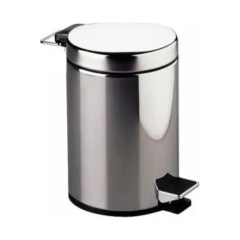 Odpadkový koš Nášlapný koš, nerez 3l 2_K019