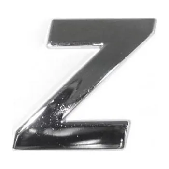 Samolepicí dekorace na vozidlo 3D písmeno samolepící PLASTIC - Z