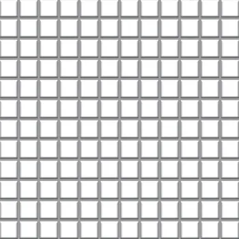 Obklad Altea bianco - obkládačka mozaika 30x30 (2,3x2,3) bílá lesk 112702