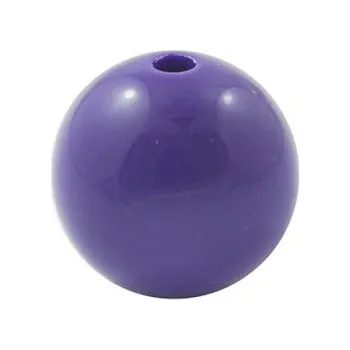 Dětské navlékací korálky Korálek plastový 25mm fialový