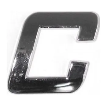 Samolepicí dekorace na vozidlo 3D písmeno samolepící PLASTIC - C