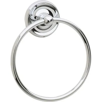 Držák na ručník Villa - držák ručníků - kruh, chrom K244
