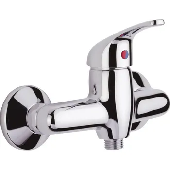 Vodovodní baterie Polar - sprchová nástěnná baterie, rozteč 100, bez příslušenství PL80A