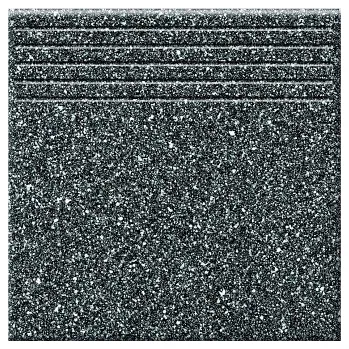 Stavební materiál Tartan 5 - schodovka 33,3x33,3 černá 6001690