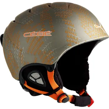 Helma Cébé FURY DELUXE JUNIOR Mat Grey Orange velikost: 56-58 cm