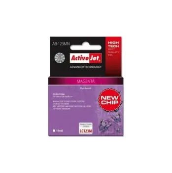 Počítač Brother LC-123M / LC-125M, magenta, nová, 10ml - alternativní