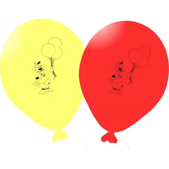 Balónek Balónky omalovánky méďa 5ks mix + fix Balonky.cz 1412022