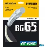 Yonex BG 65 Badmintonový výplet bílá