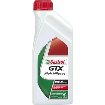 Motorový olej Castrol GTX High Mileage 15W-40 1 l