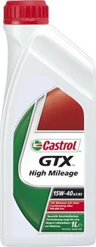 Motorový olej Castrol GTX High Mileage 15W-40 1 l