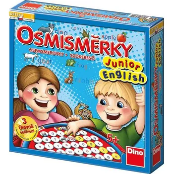 Desková hra Dino Osmisměrky Junior English