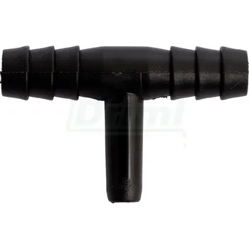 Redukovaná spojka T 9/7mm s hladkou odbočkou