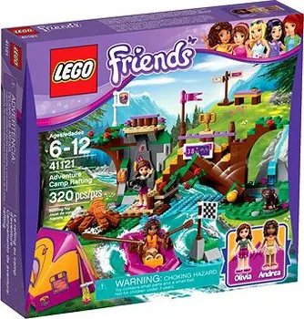 Stavebnice LEGO LEGO Friends 41121 Dobrodružný tábor - jízda na divoké vodě