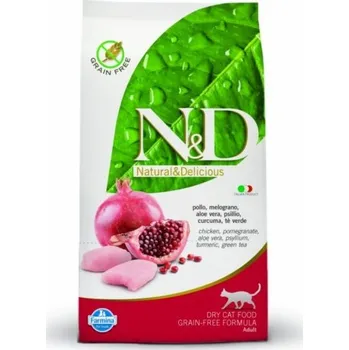 N&D Grain Free Cat Adult Chicken/Pomegranate, 10 kg