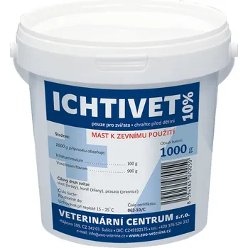 Veterinární centrum Ichtivet 10% 1 kg