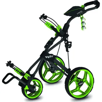 Golfový vozík Recenze ClicGear Rovic RV3J - golfový vozík juniorský černá/zelená