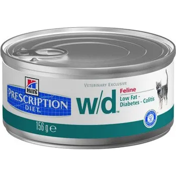 Krmivo pro kočku Hill's Feline Prescription Diet w/d konzerva 156 g