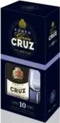 Fortifikované víno Porto Cruz 10yo 19% 0,7l + sklenička