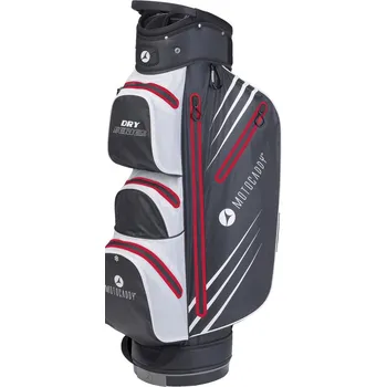 Golfový bag Motocaddy Dry Series Cart Bag, černo/červený