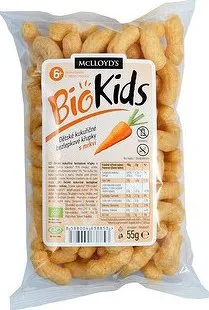 McLloyd´s Křupky kukuřičné mrkvové Bio 55 g 