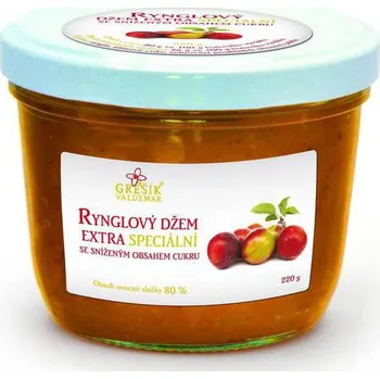 Recenze Grešík Džem rynglový extra speciální 220 g