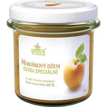 Grešík Meruňkový džem extra speciální 350 g