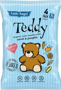 Little Angel Snack kukuřičný Teddy Bio 4 × 15 g 