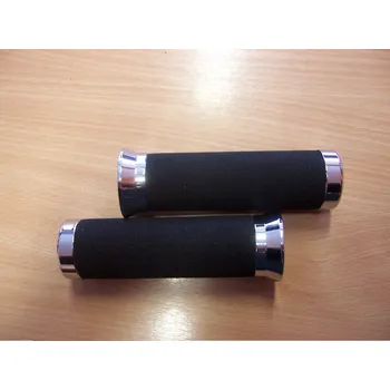 grip Gripy Chopper & cruiser Vicma pěnové + chrom, 22 mm