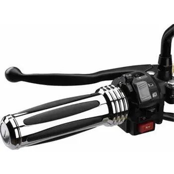 grip Gripy Chopper & cruiser "Open-End", 22 mm (Pro metrická řídítka, délka 150 mm, vnější průměr 42 mm)