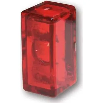 Zadní světlomet Světlo SHIN-YO "Micro Cube-V" červené, 11x26,5 mm