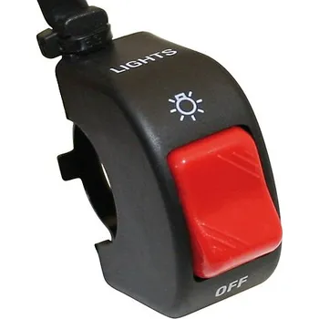 vypínač Vypínač světel na řídítka na motorku, universální HIGHSIDER