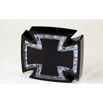 Zadní světlomet Světlo zadní LED "Gothic" černé, 74x64 mm