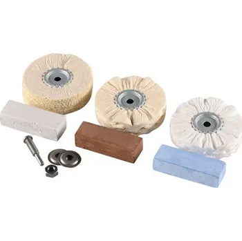 Lešticí kotouč Sada na leštění kovů velká, 10-ti dílná Osborn