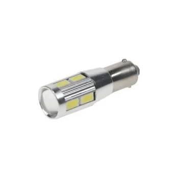 Žárovka LED BAX9s bílá, 12-24V, 10LED/5730SMD (95404)