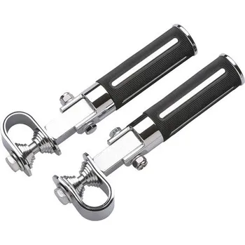 Motodoplněk Předkopy na moto "Dragway" universální chromové, pár