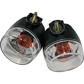 Osvětlení pro motocykl Blinkry pro ATV/čtyřkolky Highsider "Rund" vodotěsné, pár