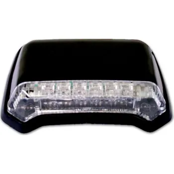 Zadní světlomet Světlo zadní na blatník moto, 90x25 mm černé LED