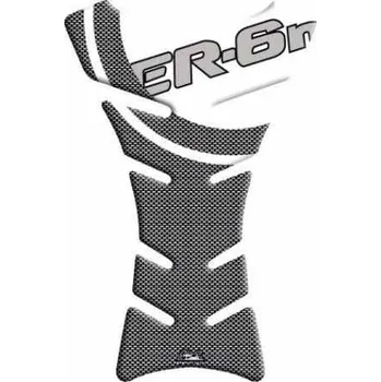 Tankpad Kawasaki ER-6N carbon-look/transp. (Tankpad na nádrž ER6n)
