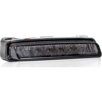 Osvětlení pro motocykl LED mini koncové světlo "Blade" tónované, 78 x 16 mm pro motocykl (E-homologace, bez osvitu SPZ)