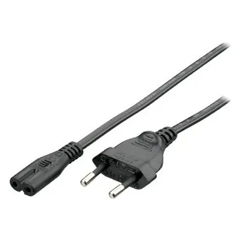 Napájecí kabel equip napajecí kabel pro notebooky, euro, černý 1,8m