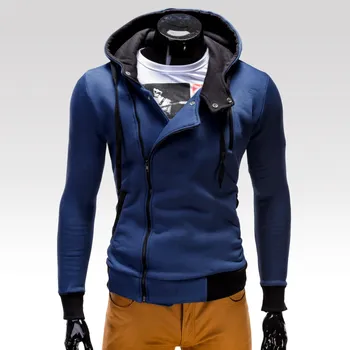 Pánská mikina Mikina Ombre Clothing Chandler modrá