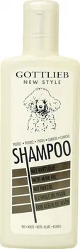 Kosmetika pro psa Gottlieb Pudel šampon pro bílé pudly s norkovým olejem 300 ml