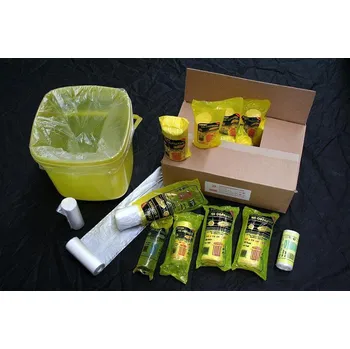 Pytle na odpadky Sáček do koše 63x85cm 70L bílý (40ks)