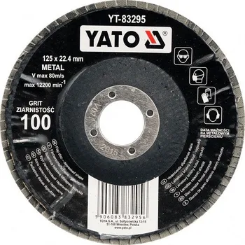 Brusný kotouč Yato YT-83291125 mm P36