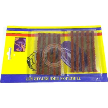 Cyklo nářadí Náhradní knoty pro opravu bezdušových pneu 10 ks