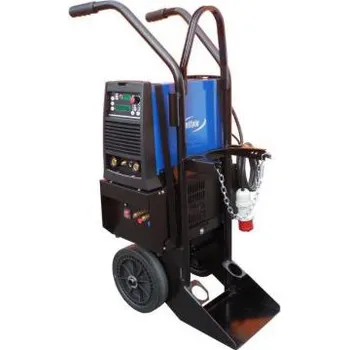 Svářečka ALFA IN ALFIN 221 AC/DC + hořák 4m + chladící jednotka + vozík